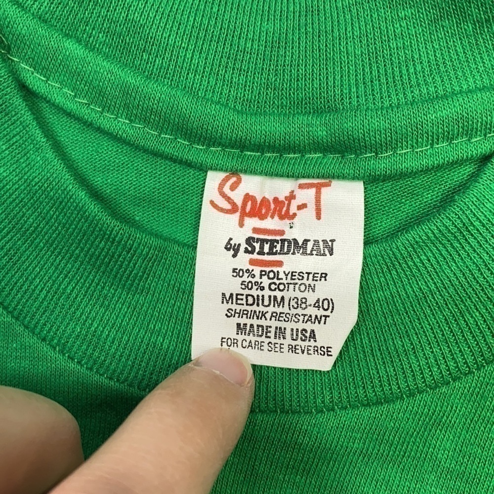 Vintage Sport-T by Stedman Mechanics Excuse Shirt Size Medium 1982 - Picture 5 of 9